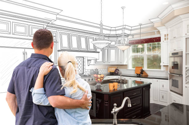 Professional Kitchen Remodeling technician working in Beachwood, NJ